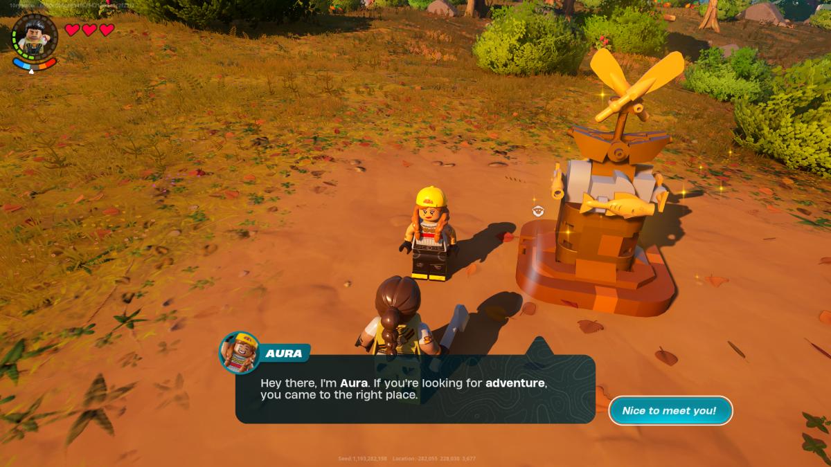 LEGO Fortnite recruiting Aura